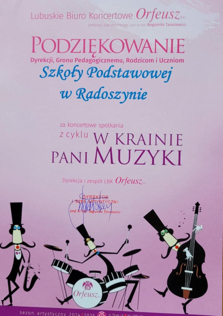 O muzyce w cyrku